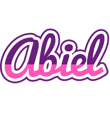 Abiel cheerful logo