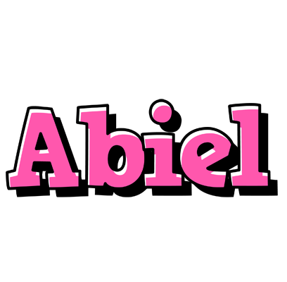 Abiel girlish logo