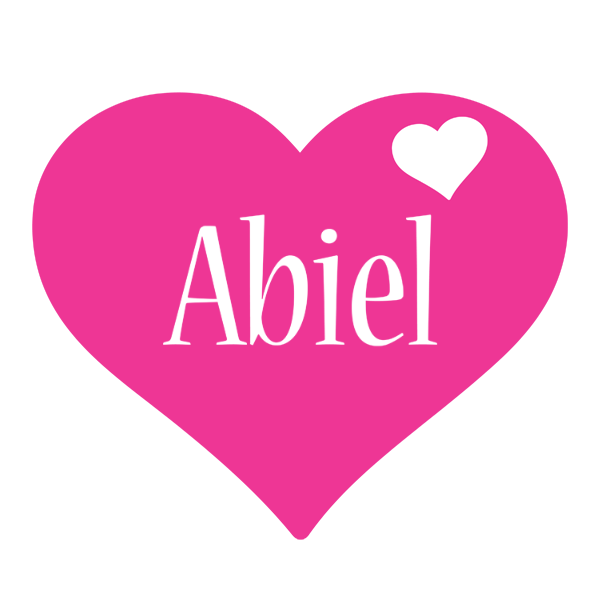 Abiel love-heart logo