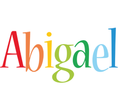 Abigael birthday logo