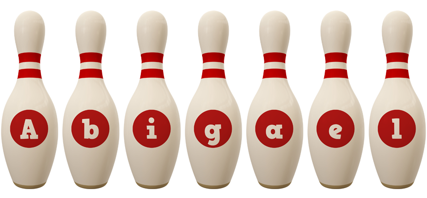 Abigael bowling-pin logo