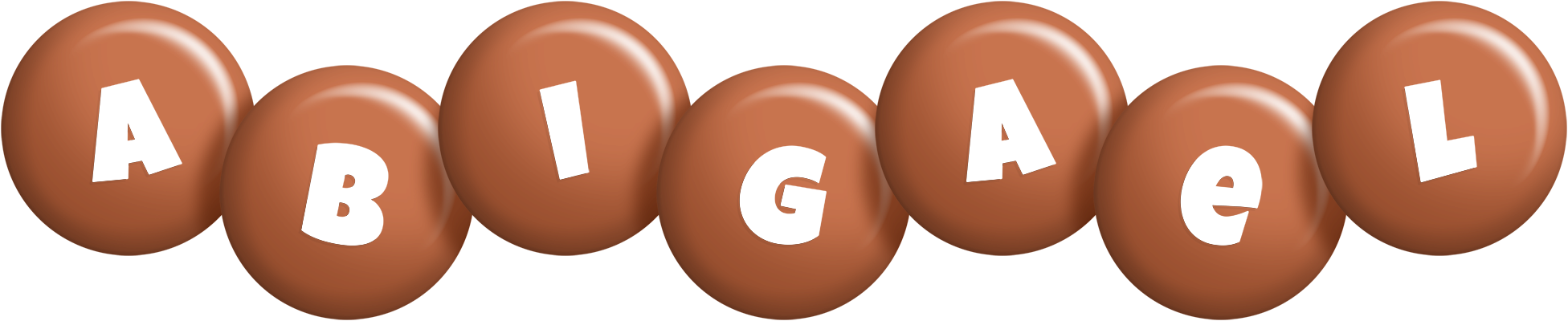 Abigael candy-brown logo