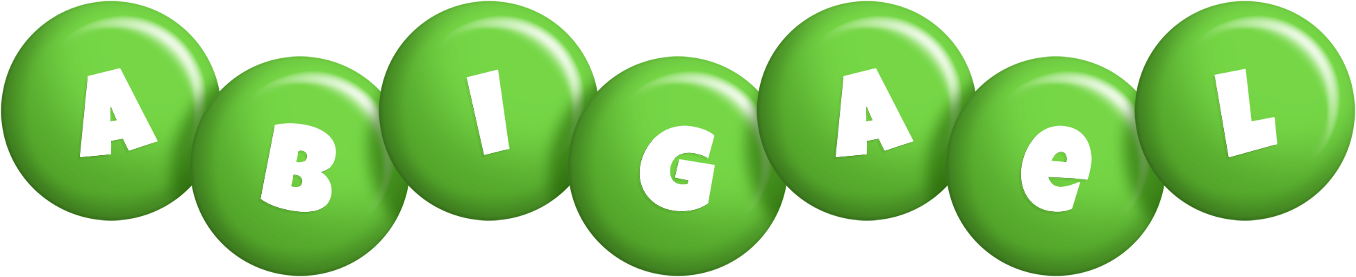 Abigael candy-green logo