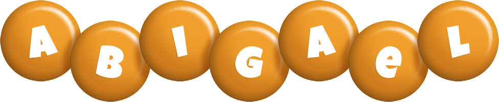 Abigael candy-orange logo