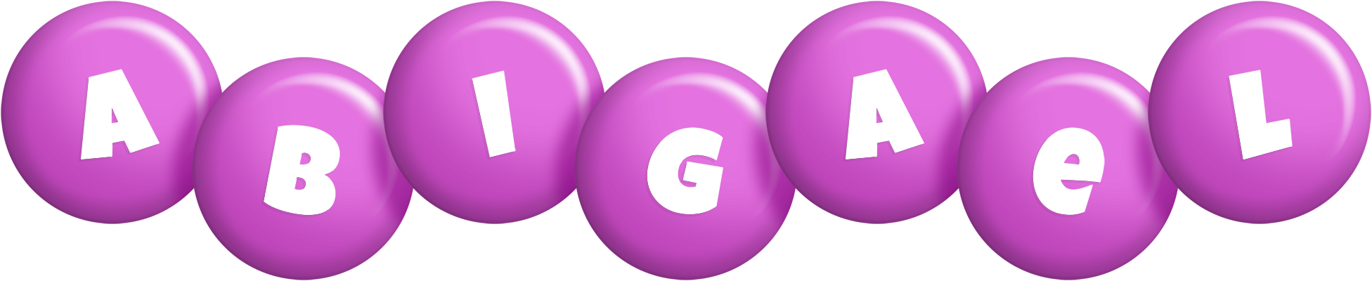 Abigael candy-purple logo