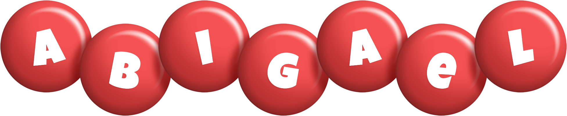 Abigael candy-red logo