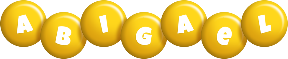 Abigael candy-yellow logo