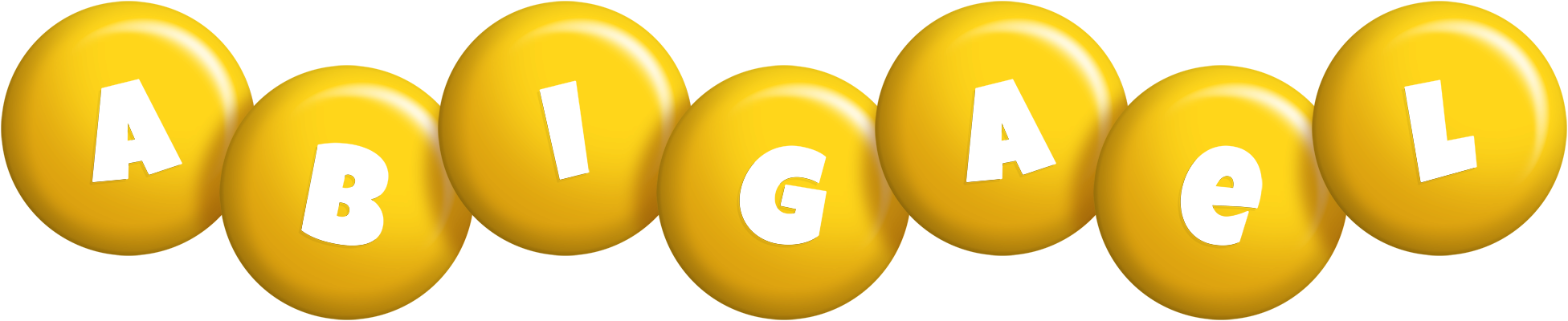 Abigael candy-yellow logo