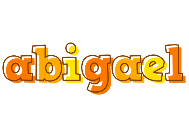 Abigael desert logo