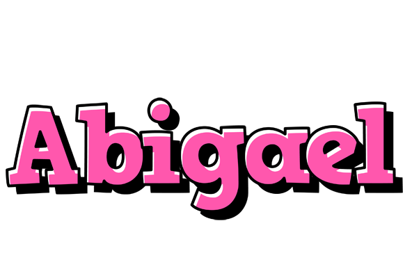 Abigael girlish logo