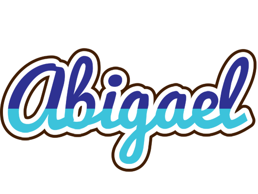 Abigael raining logo