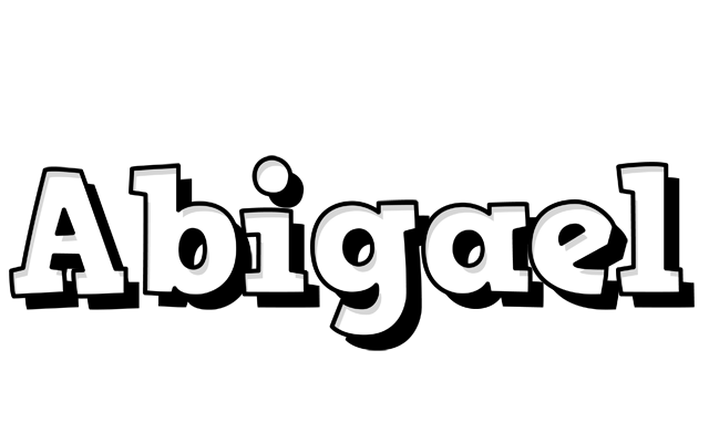 Abigael snowing logo