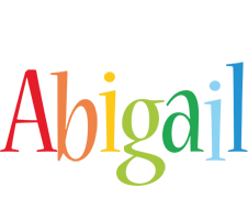 Abigail birthday logo