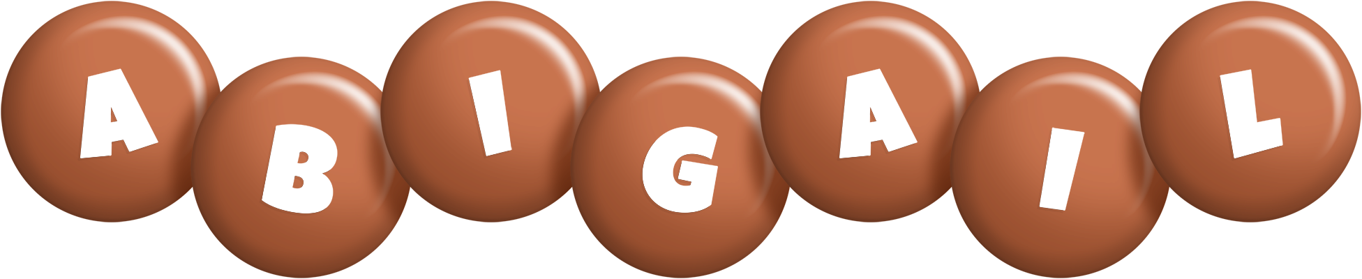 Abigail candy-brown logo