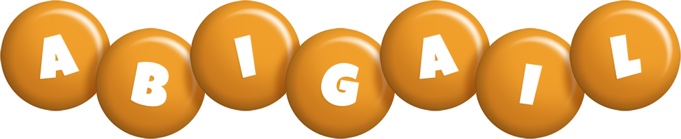 Abigail candy-orange logo