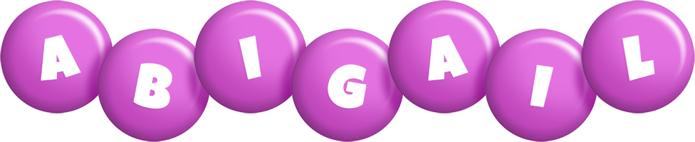 Abigail candy-purple logo