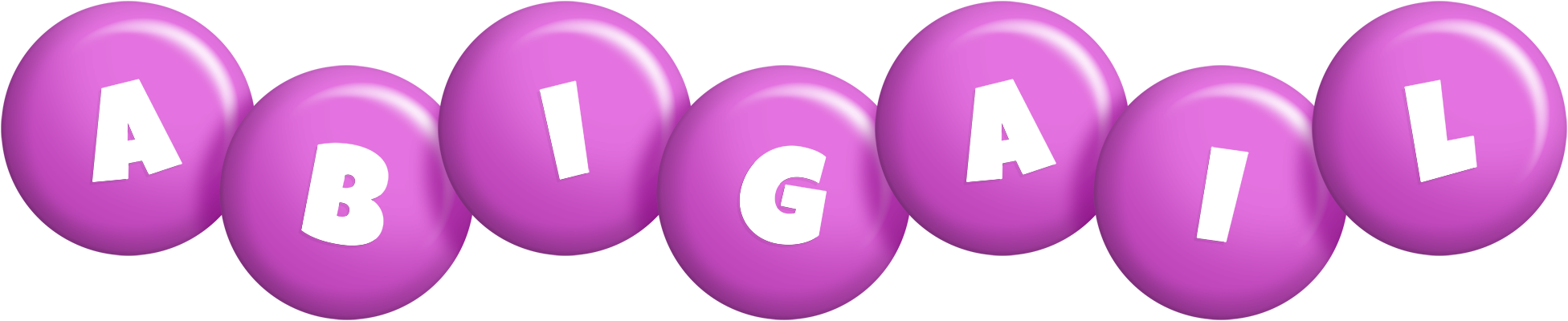 Abigail candy-purple logo