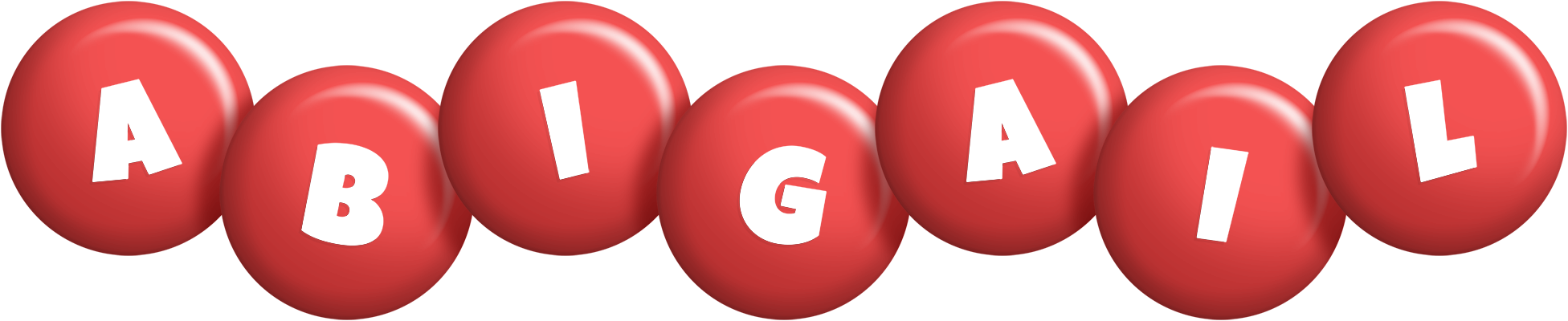 Abigail candy-red logo