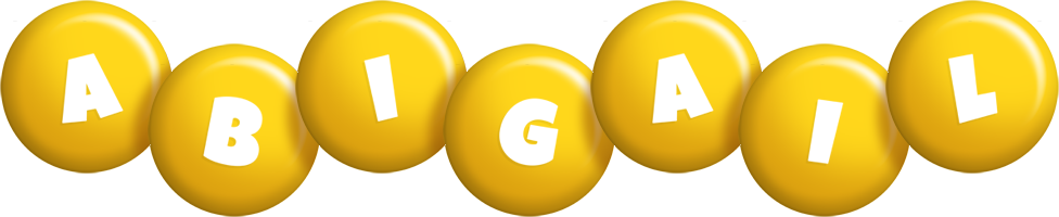 Abigail candy-yellow logo