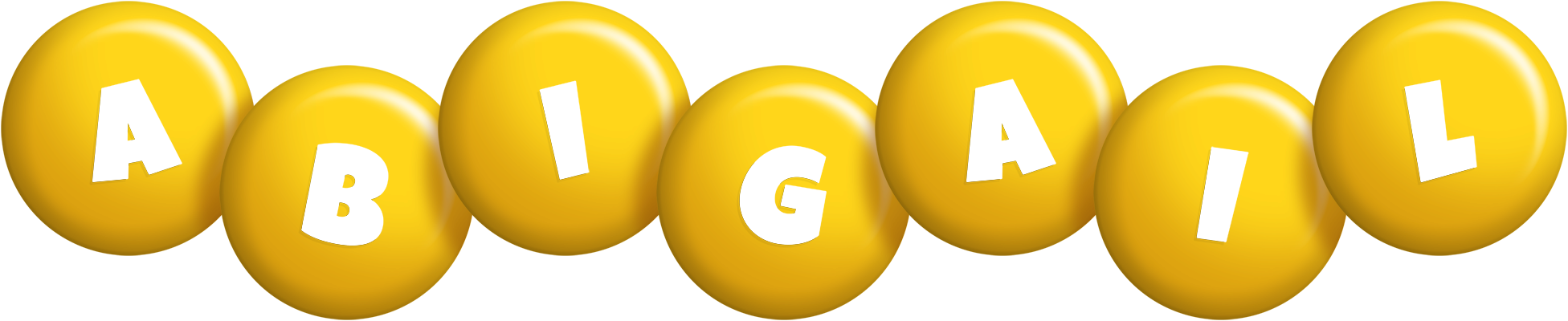 Abigail candy-yellow logo