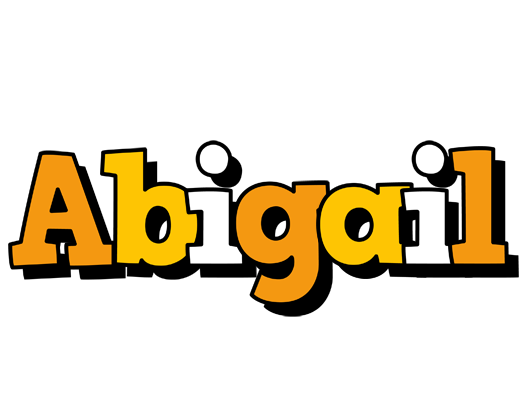 Abigail cartoon logo