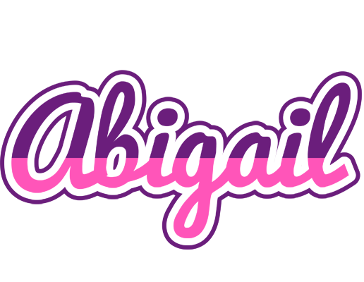 Abigail cheerful logo