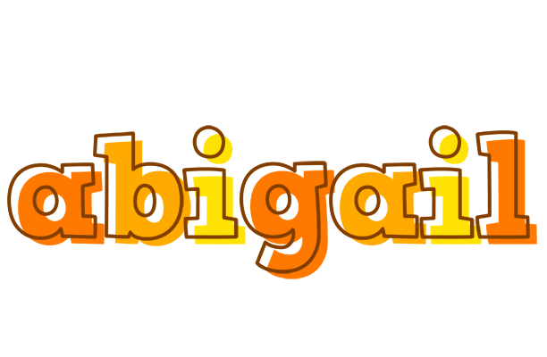Abigail desert logo