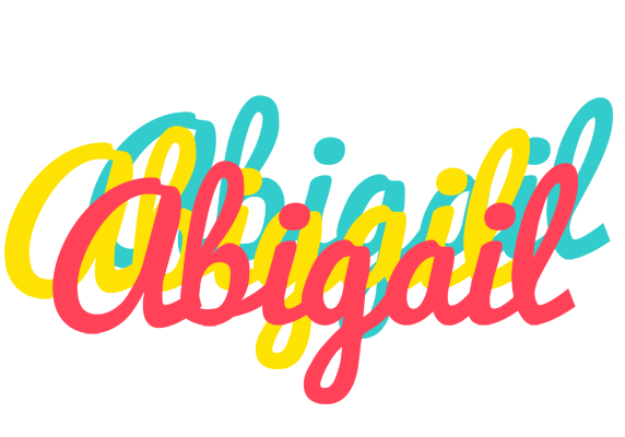 Abigail disco logo