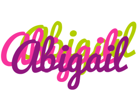 Abigail flowers logo