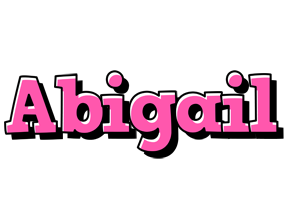 Abigail girlish logo