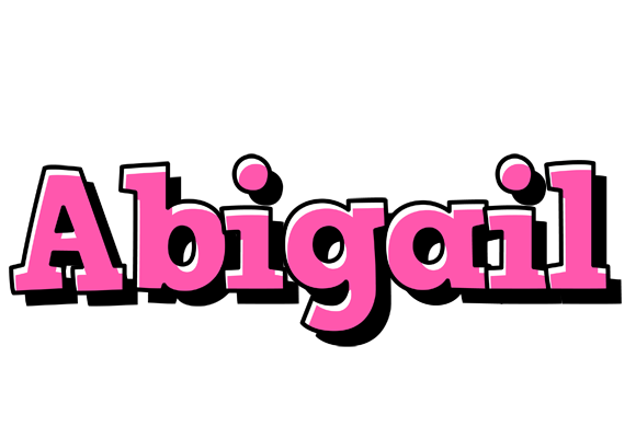 Abigail girlish logo