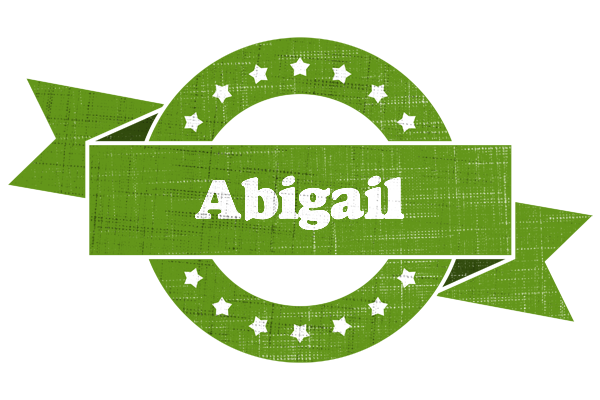 Abigail natural logo