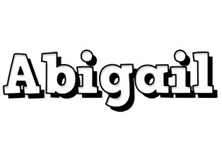 Abigail snowing logo