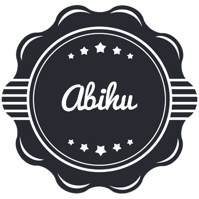 Abihu badge logo