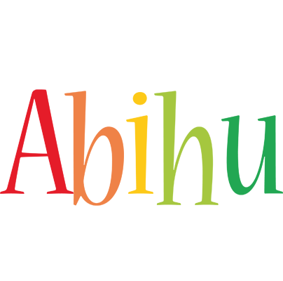 Abihu birthday logo