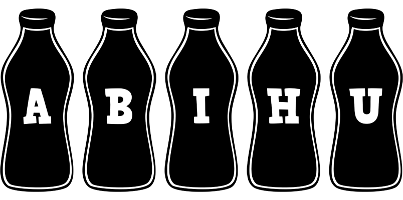 Abihu bottle logo
