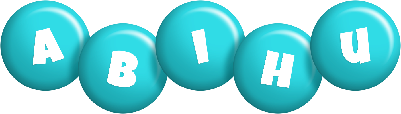 Abihu candy-azur logo