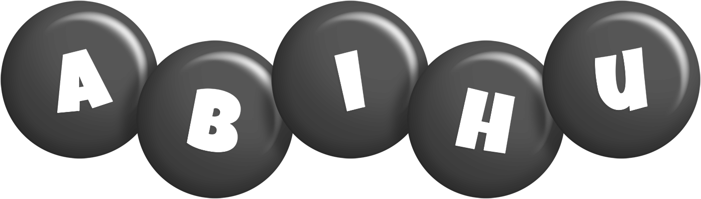 Abihu candy-black logo