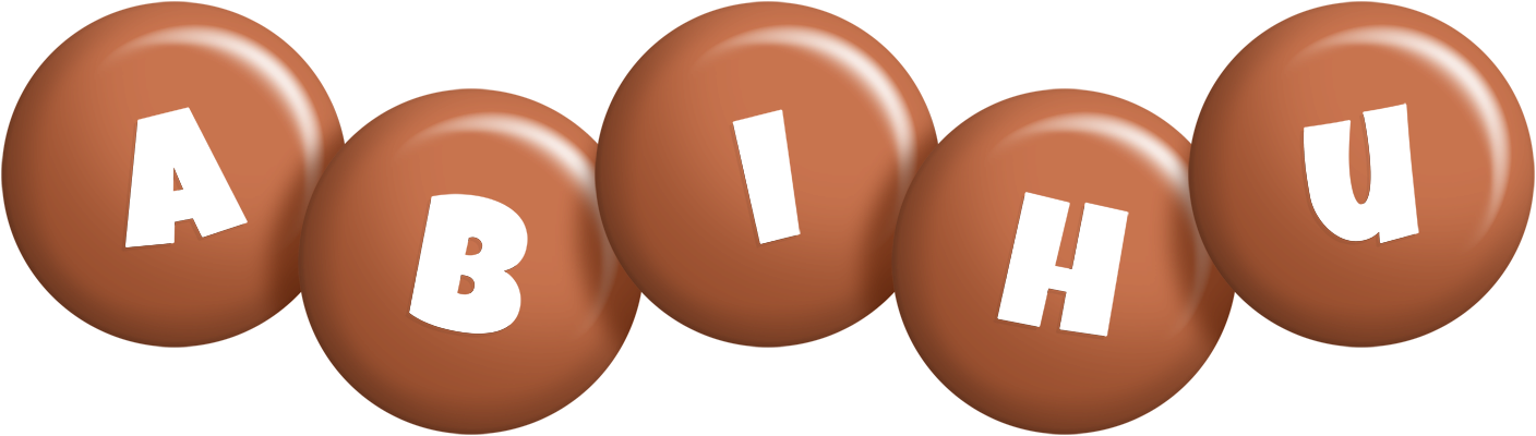 Abihu candy-brown logo