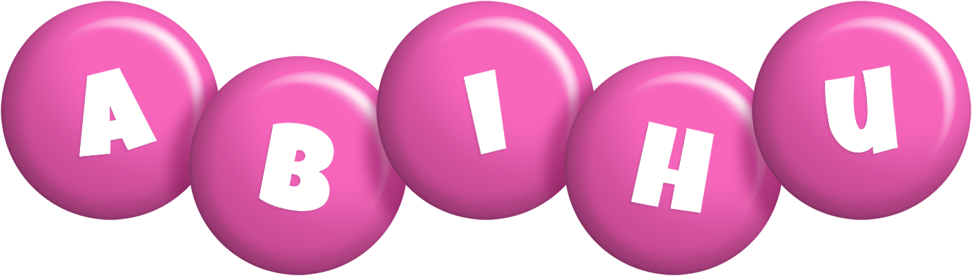 Abihu candy-pink logo