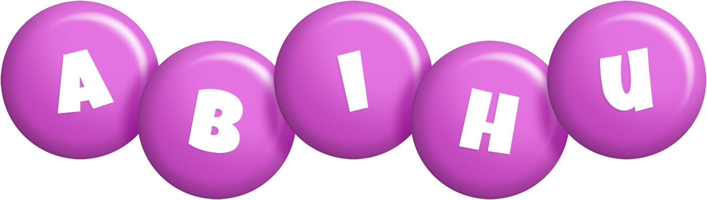 Abihu candy-purple logo