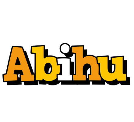 Abihu cartoon logo