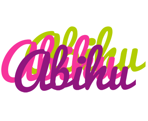 Abihu flowers logo