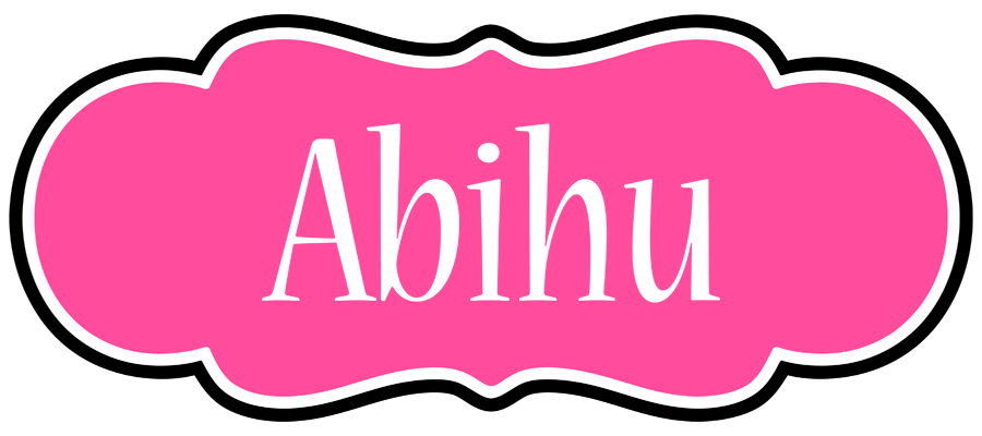 Abihu invitation logo