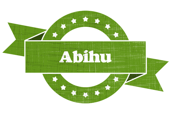 Abihu natural logo