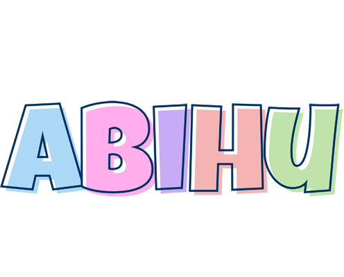 Abihu pastel logo