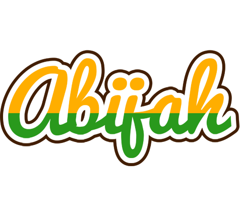 Abijah banana logo
