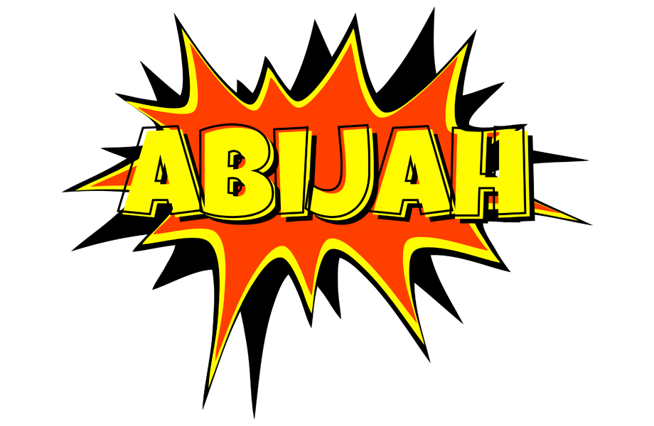 Abijah bazinga logo