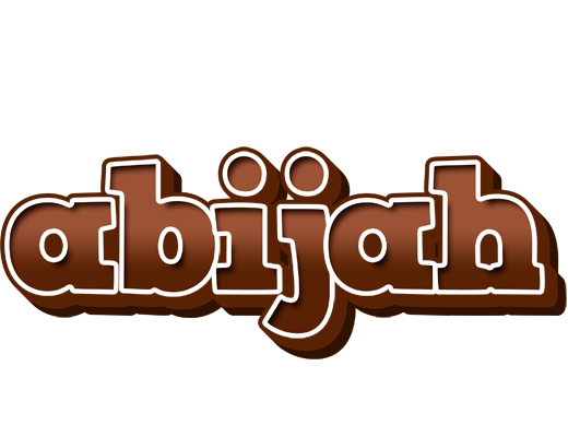 Abijah brownie logo