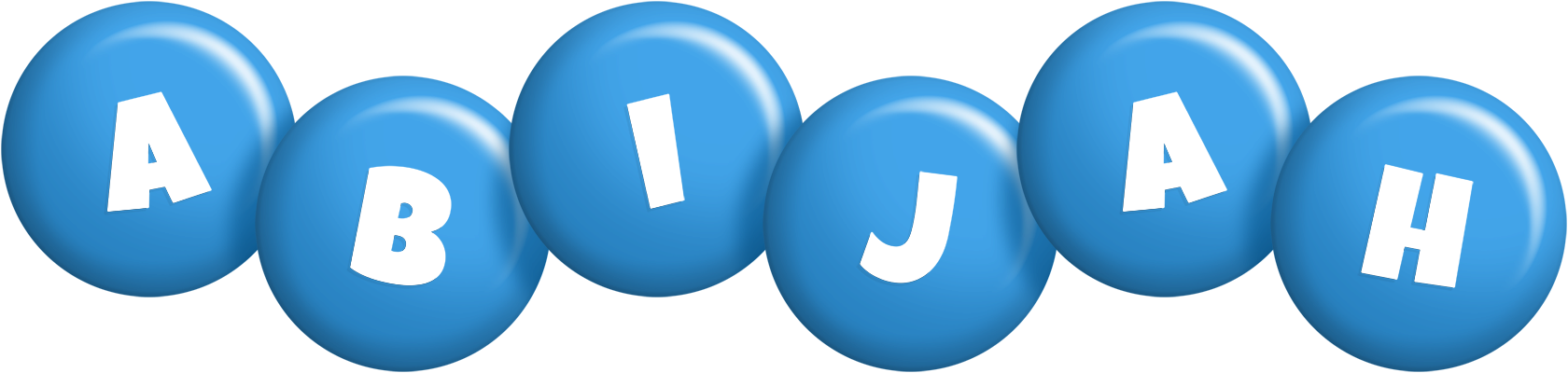 Abijah candy-blue logo
